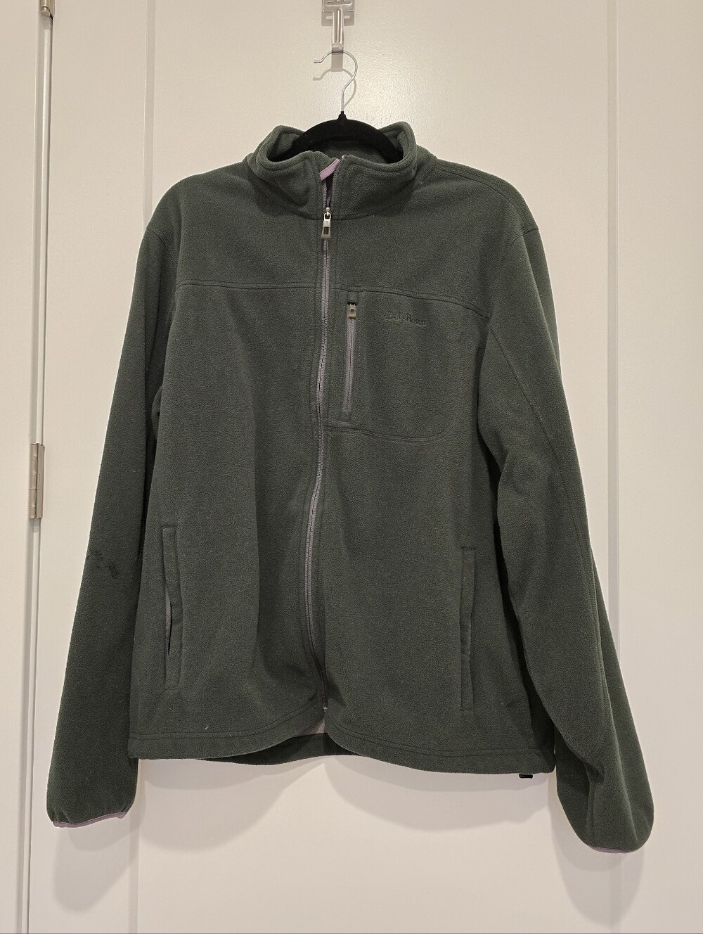 LL Bean Polartec Fleece Zip Jacket